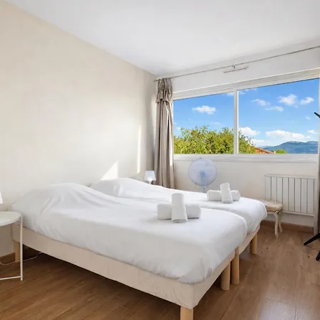 Le Nid Paisible Antibes Vue Sur Mer - Welkeys Apartamento *